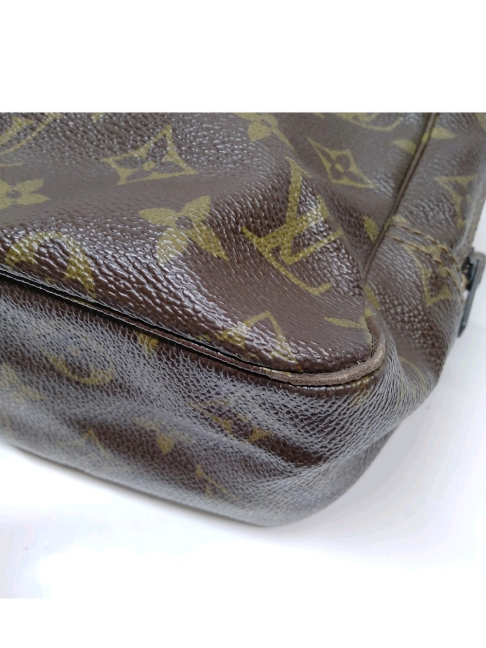 Louis Vuitton LV Cosmetic Pouch TrousseToilette 28 Brown Monogram - Picture 3 of 8